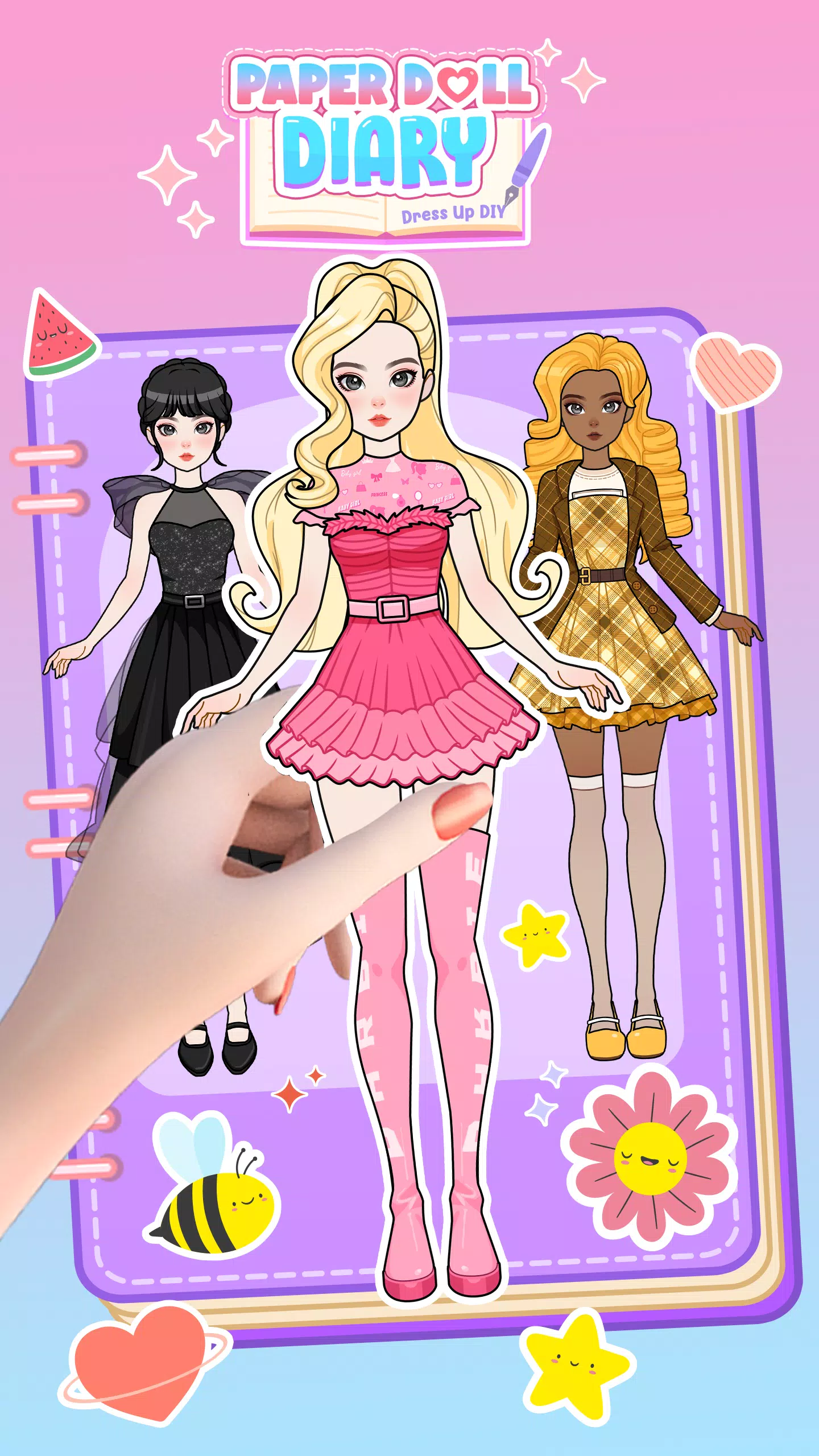 Paper Doll Diary: Dress Up DIY スクリーンショット 1