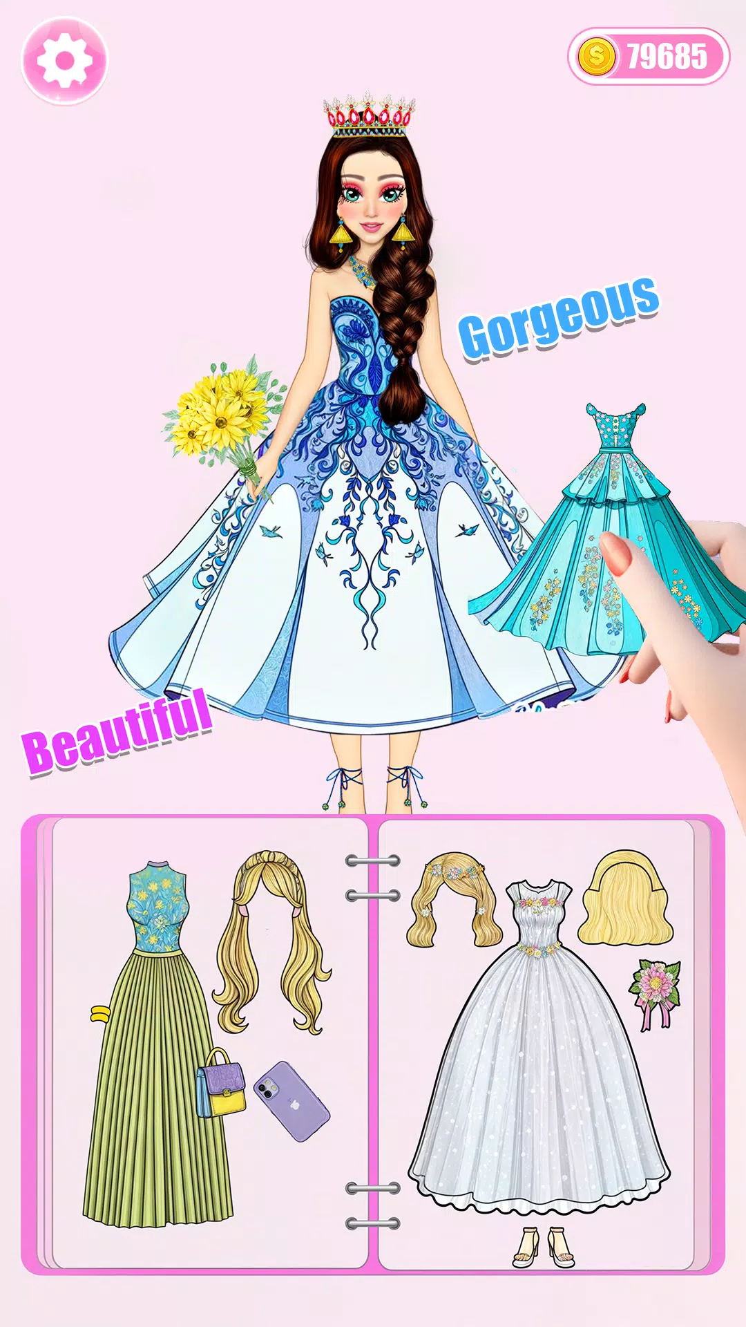 Paper Doll: Dress Up DIY Game Ekran Görüntüsü 4