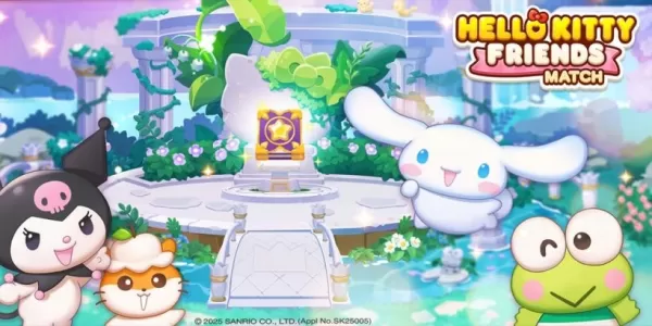 Hello Kitty Friends Match Combated Soft-Laming em Regiões Selecionadas para Match-3 coloridas, agora em pré-registro