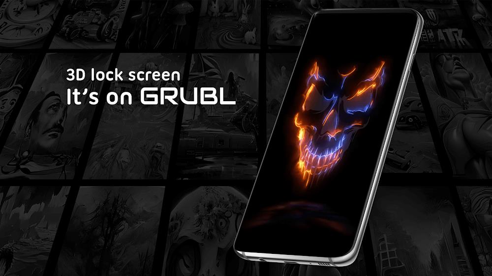 GRUBL™ 4D Живые Обои + AI Скриншот 4