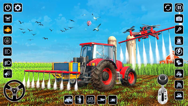 Farming Games & Tractor Games Ekran Görüntüsü 2