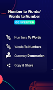Schermata Numbers to Words Converter 1