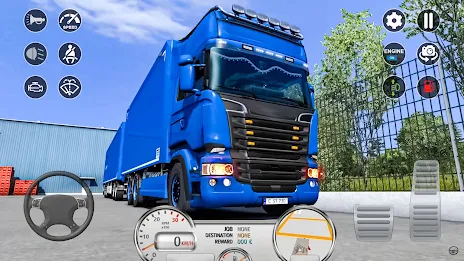 Euro Cargo Truck Simulator Pro ภาพหน้าจอ 4