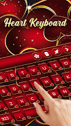 Schermata Love - Heart Keyboard 2