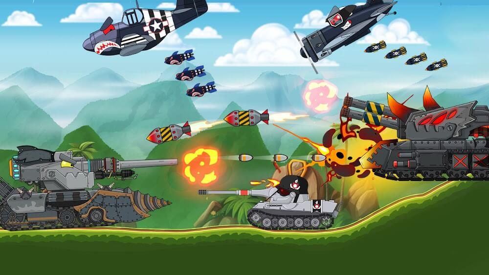 Tank Combat: War Battle Zrzut ekranu 2