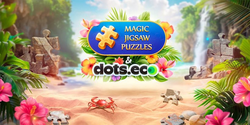 Magic Jigsaw Buzzles партнеры с dots.echo на новых пакетах головоломки