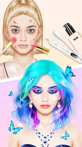 Makeover Stylist: Makeup Game Captura de pantalla 1