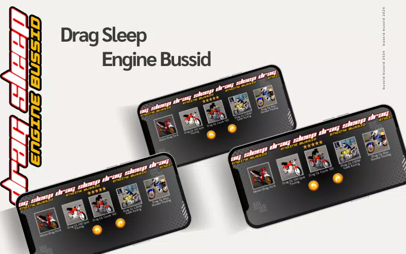 Mod Drag Sleep Engine Bussid Capture d'écran 4