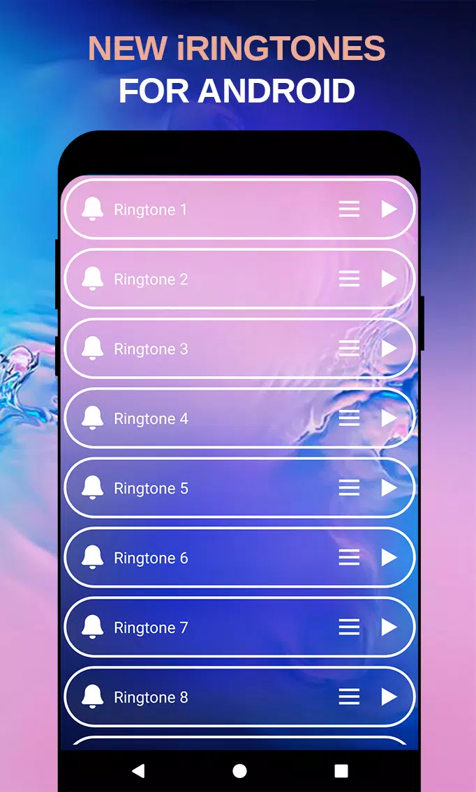 Phone iRingtones - For Android ဖန်သားပြင်ဓာတ်ပုံ 3