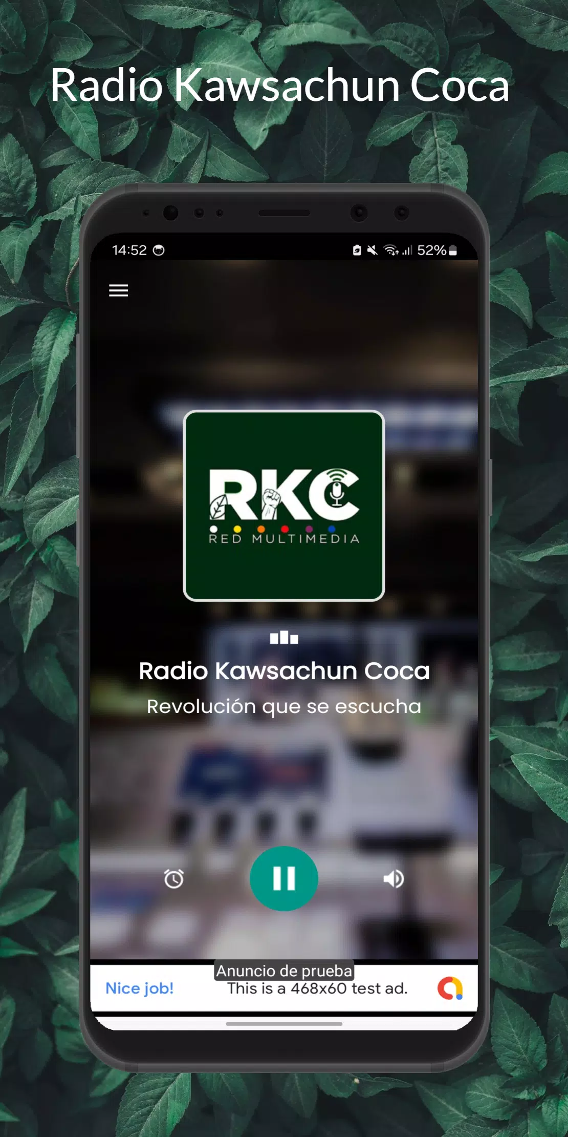Schermata Radio Kawsachun Coca 1