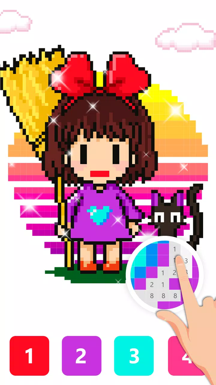 Pix123: Color by Number Games Screenshot 1