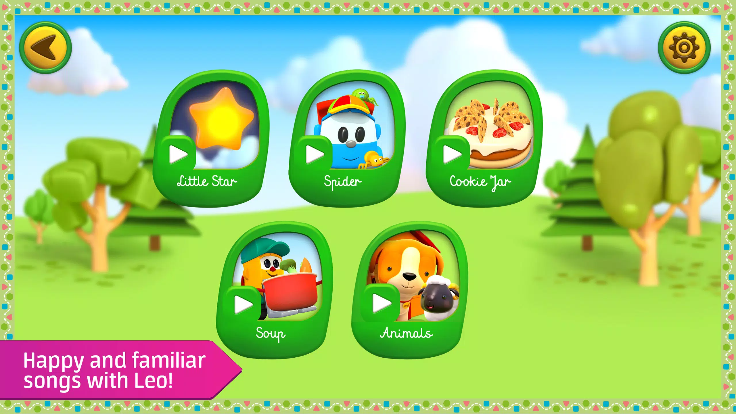 Leo kids songs and music games應用截圖第4張