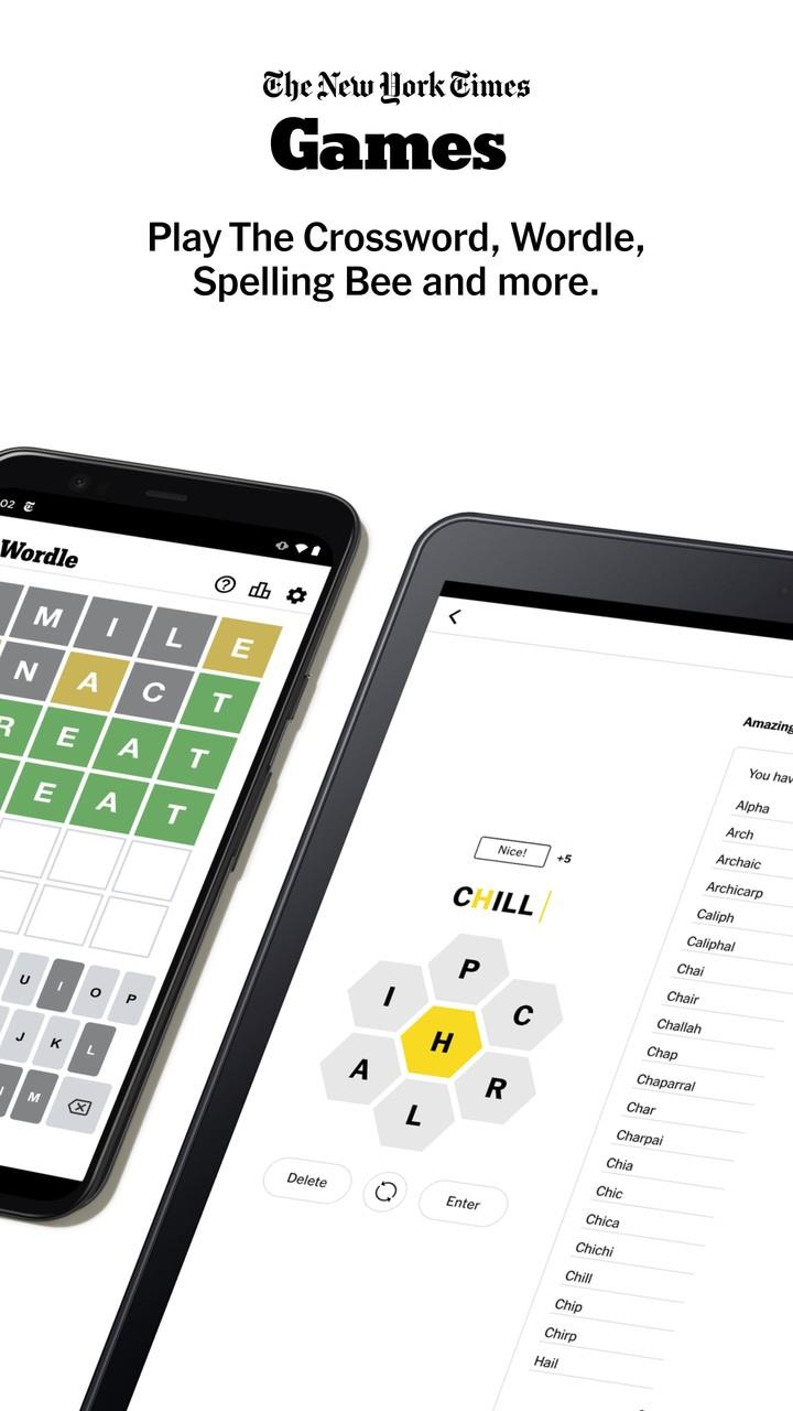 NYT Games: Word Games & Sudoku 스크린샷 1