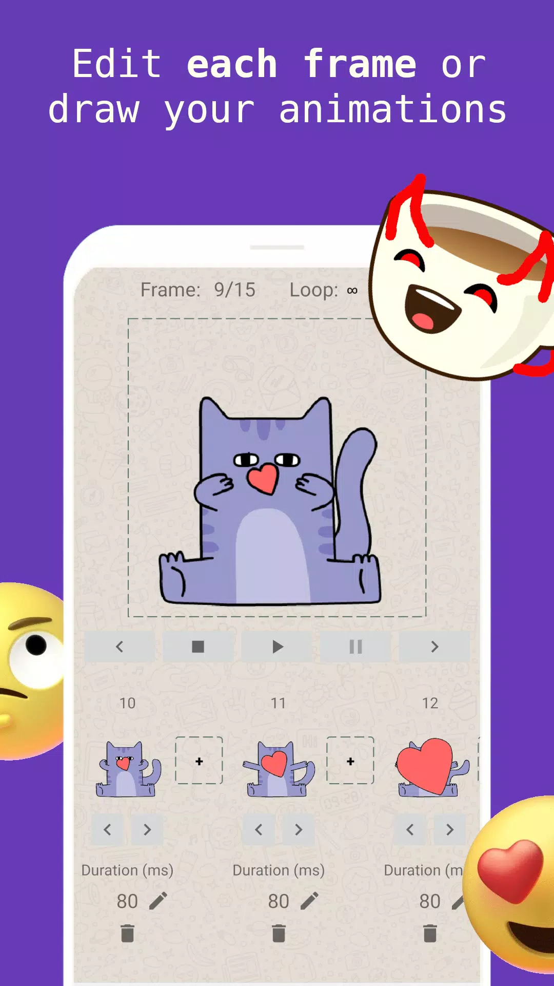 Animated Sticker Maker (FSM) スクリーンショット 3