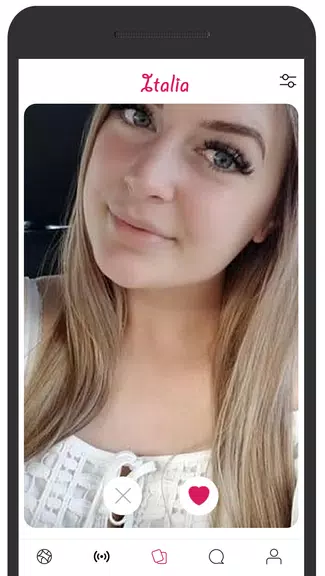 Italian Chat & Italy Dating Ekran Görüntüsü 1
