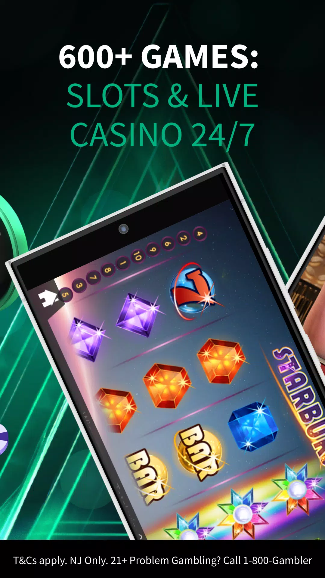 PlayStar Casino Real Money NJ Screenshot 2