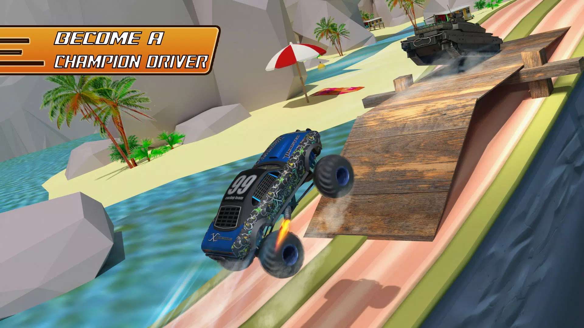 Uphill Racing - Hill Jump Game Capture d'écran 4