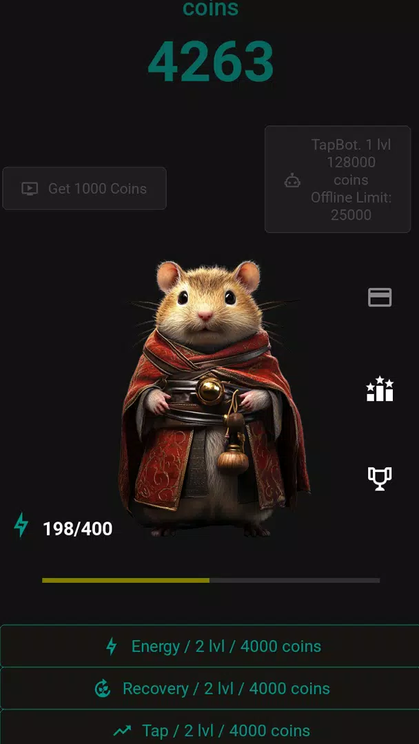 Hamster Coins Ảnh chụp màn hình 1