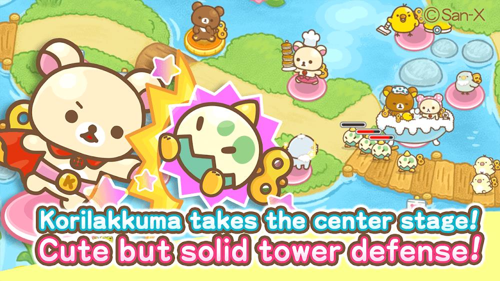 Korilakkuma Tower Defense Capture d'écran 2