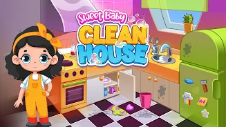 Schermata Sweet Baby Clean House 1