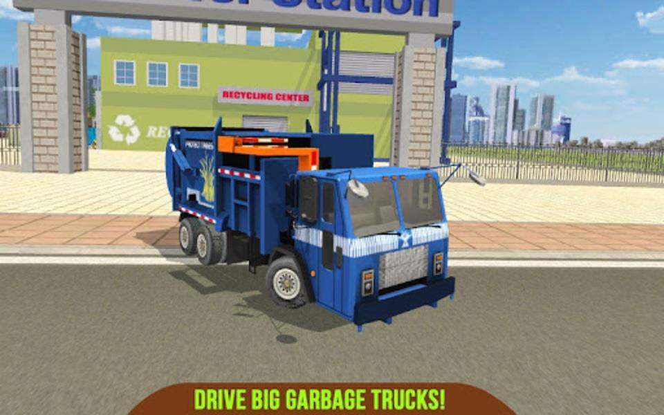 Garbage Truck Recycling SIM Screenshot 3