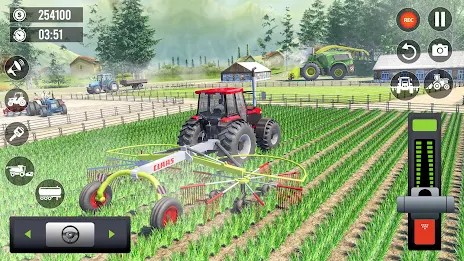 Super Tractor Farming Games ภาพหน้าจอ 1