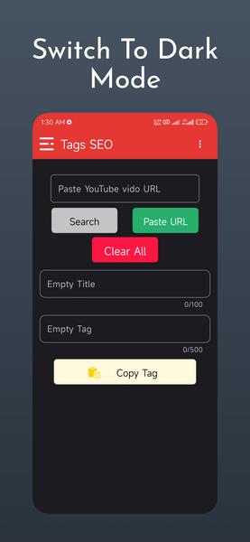 Tags SEO - Video Finder ภาพหน้าจอ 1