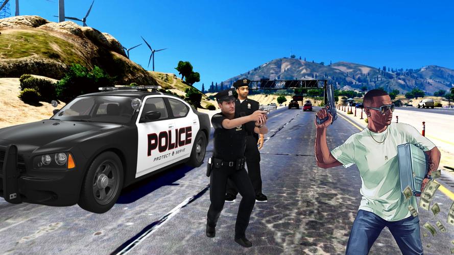 Gangster Simulator : Crime 3D Schermafbeelding 4