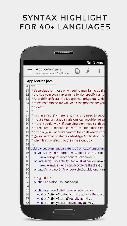 QuickEdit - Editor de Texto Captura de tela 1
