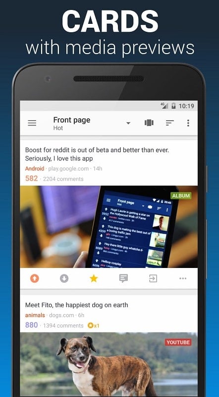 Boost for reddit Captura de pantalla 1