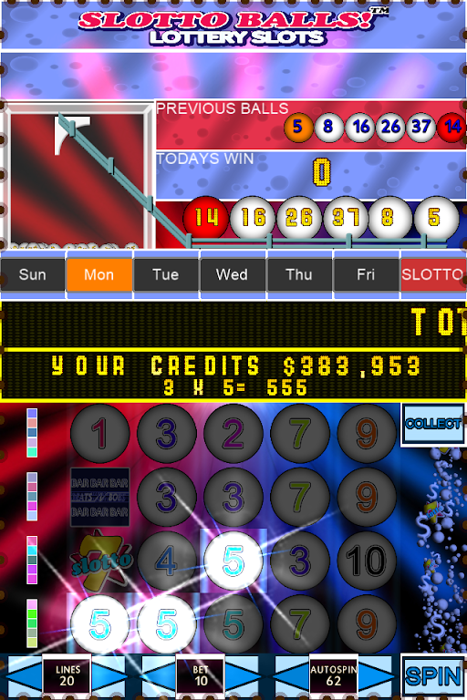 Slotto Balls™ Lottery Fruit Machine Captura de tela 3