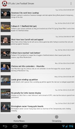 EPLsite: Live Football Stream Скриншот 2