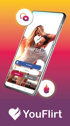 YouFlirt - flirt & chat app Captura de tela 1