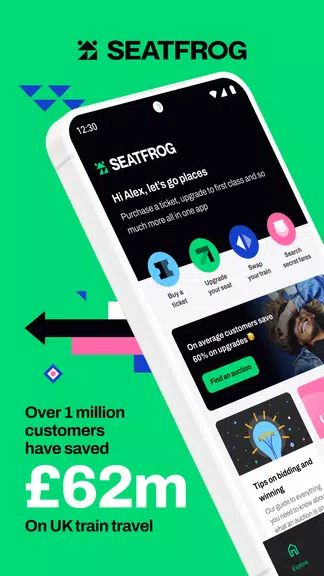 Schermata Seatfrog: Buy Train Tickets 1