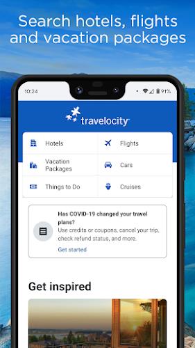 Travelocity Hotels & Flights স্ক্রিনশট 1