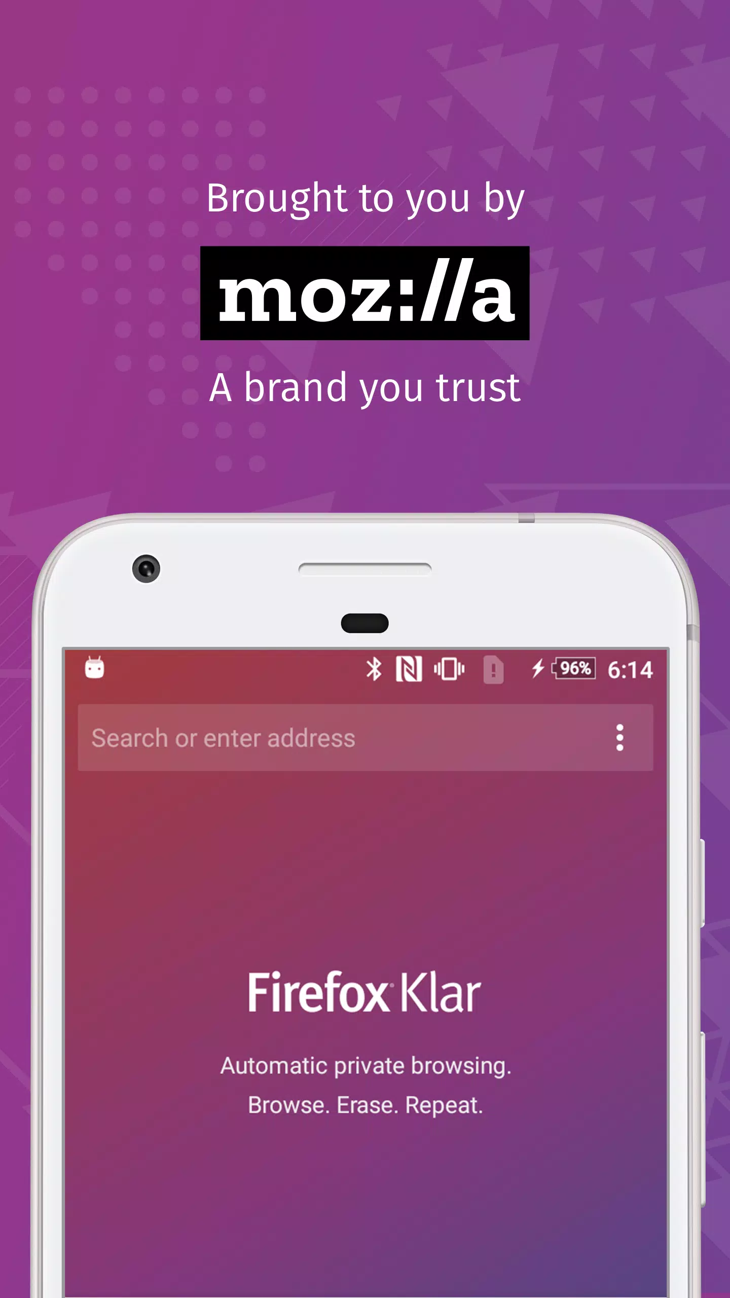 Firefox Klar Screenshot 3