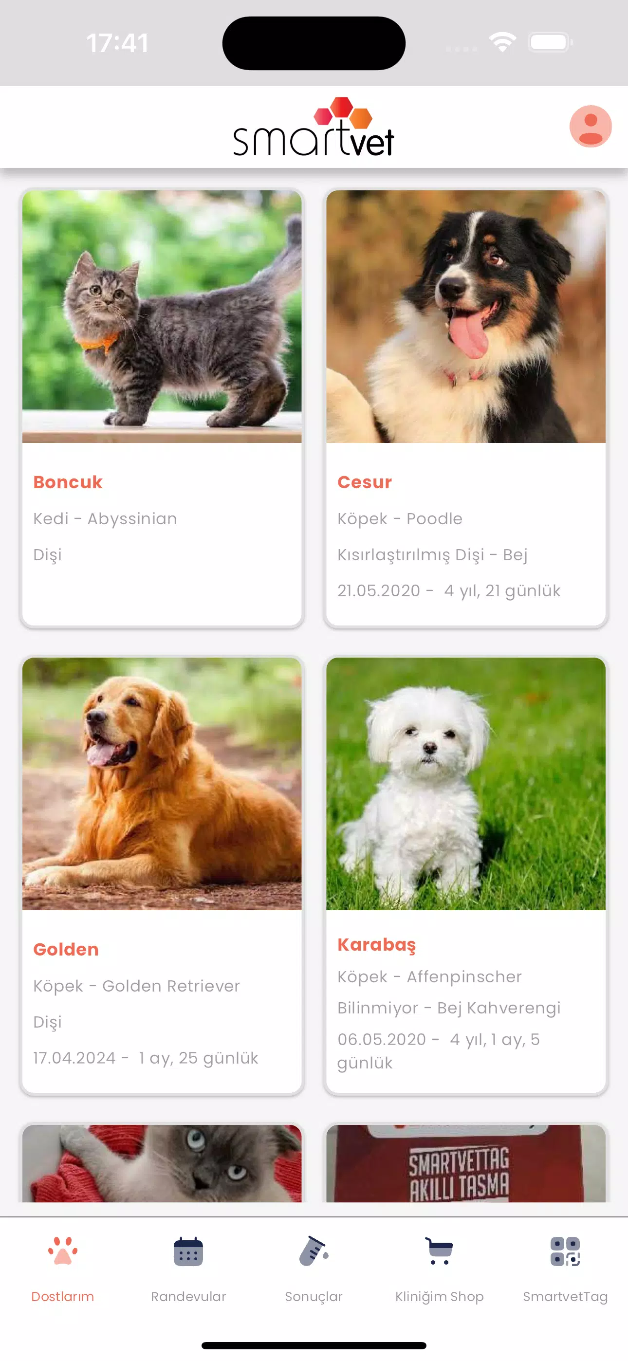 SmartVET Captura de tela 1