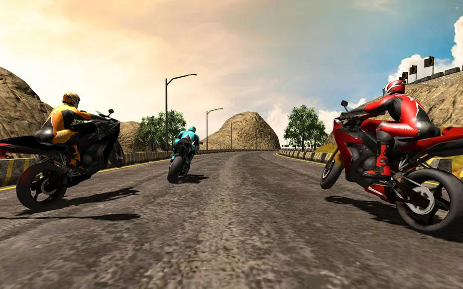 Mountain Moto Bike Racing Game Скриншот 2