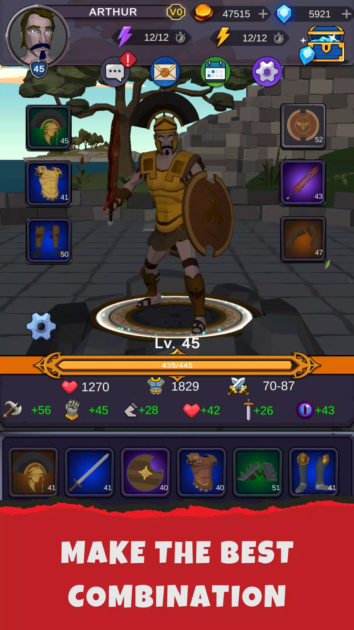 Masters Of Arena: Sword&Glory スクリーンショット 1