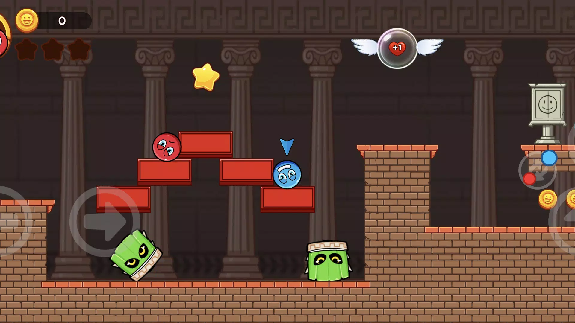 Roller Ball Blue Screenshot 4
