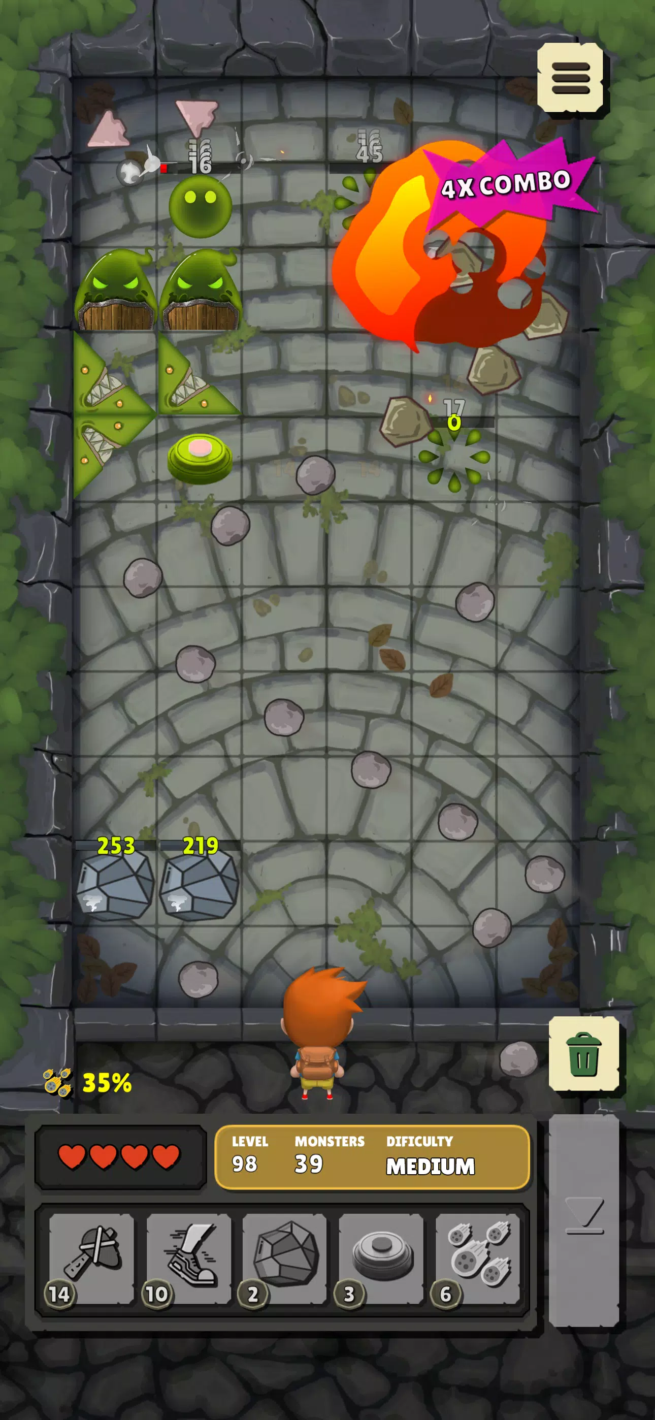 Haunted Bricks Screenshot 1
