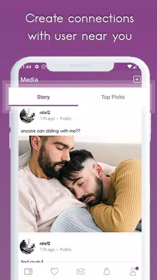 Gay Dating, Chat and Meet應用截圖第2張