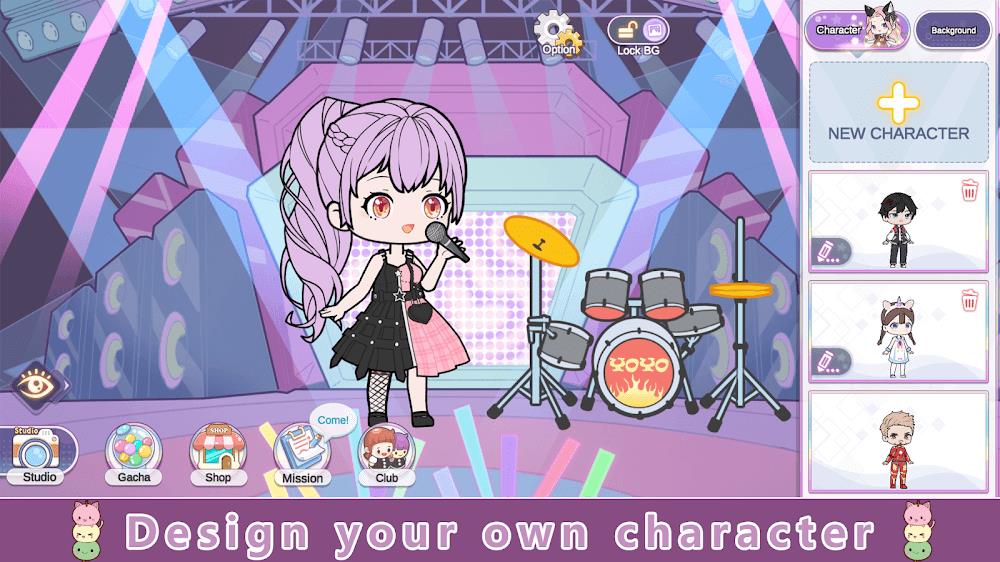 YOYO Doll: Gacha Makeover Life Screenshot 1