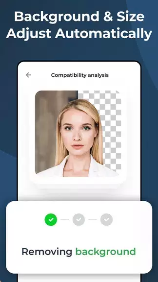 Biometrische Passbilder App Captura de pantalla 2