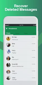 WhatsDelete:View Deleted Messages & X-Status saver Schermafbeelding 1
