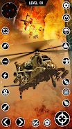 Skywar Gunship Helicopter Game Captura de tela 1