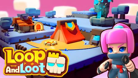 Loop & Loot™: Merge RPG Schermafbeelding 2