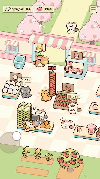 Cat Mart: Cute Grocery Shop Mod Screenshot 1