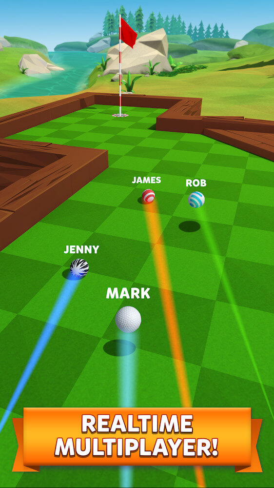 Golf Battle Mod 스크린샷 1