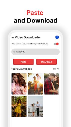 Real Video Player & Downloader スクリーンショット 1